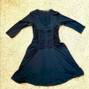 MaxStudio black cocktail dress, S